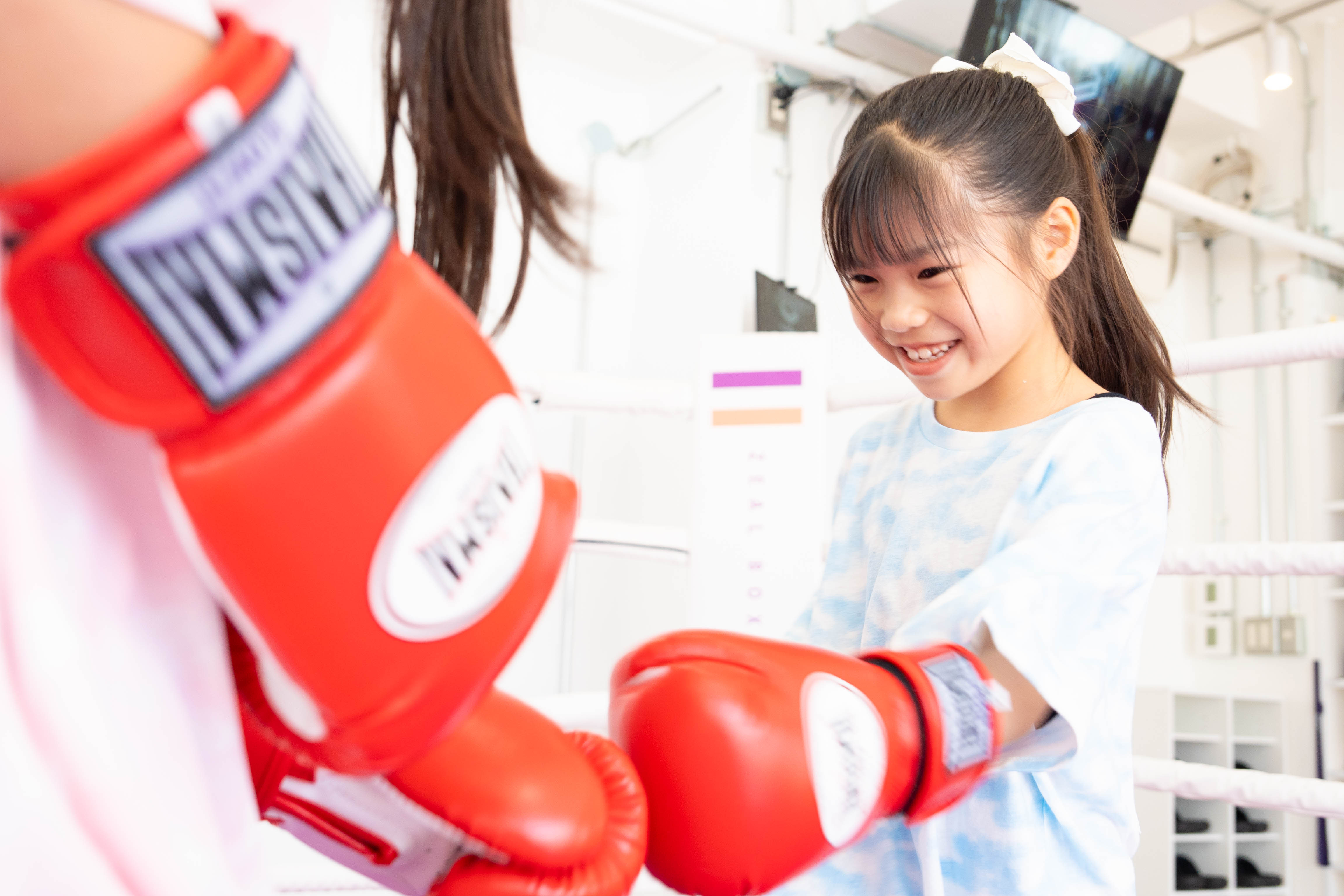 English Fight Kidsのボクシングと英語レッスン風景