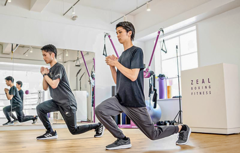 コンディショニングトレーニングの様子